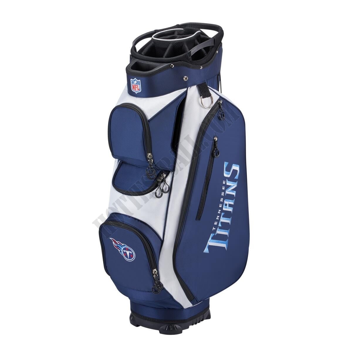 WIlson NFL Cart Golf Bag - Tennessee Titans ● Wilson Promotions - -0