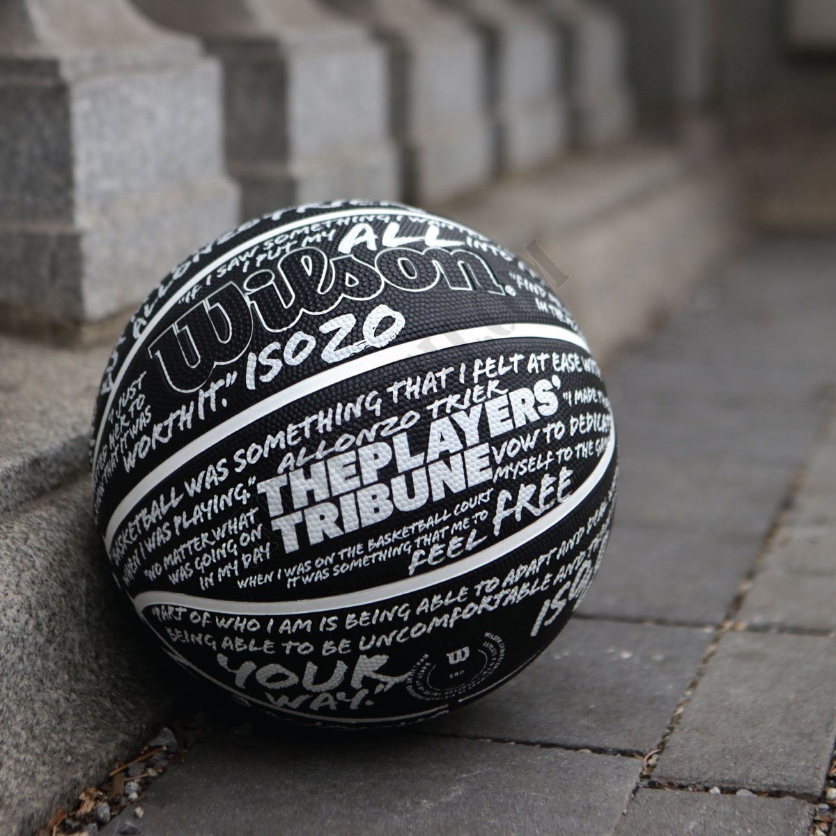 ISO Zo x The Players' Tribune Limited Edition Basketball - Wilson Discount Store - -3