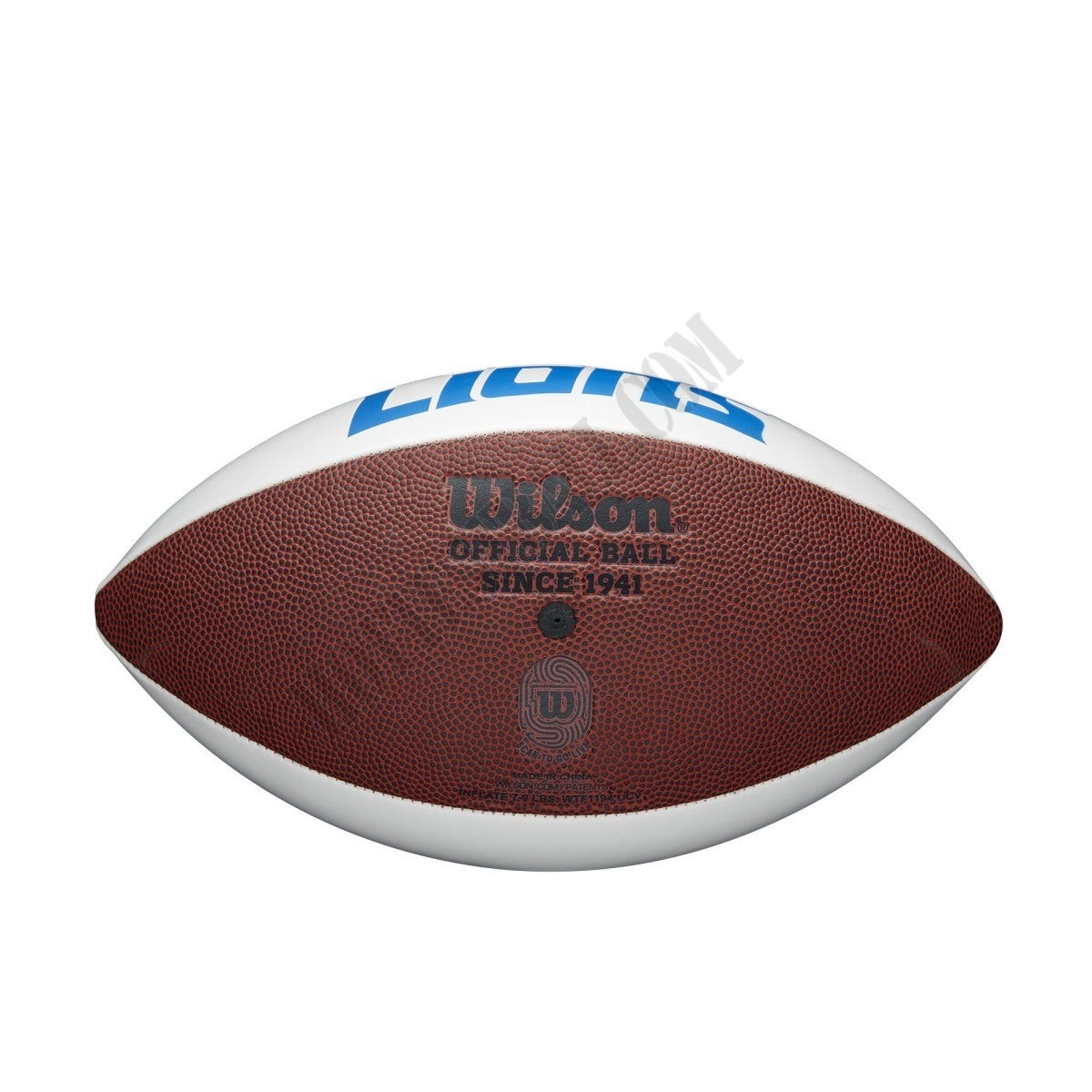 NFL Live Signature Autograph Football - Detroit Lions ● Wilson Promotions - -5
