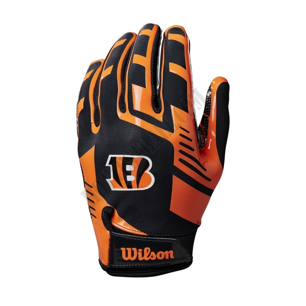 NFL Stretch Fit Receivers Gloves - Cincinnati Bengals ● Wilson Promotions - -1