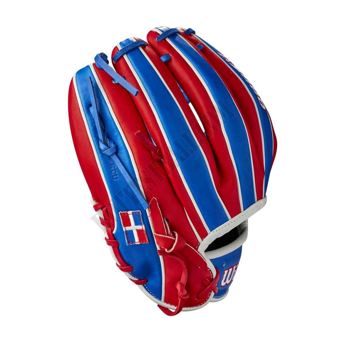 2021 A2000 1786 Dominican Republic 11.5" Infield Baseball Glove - Limited Edition ● Wilson Promotions - -4