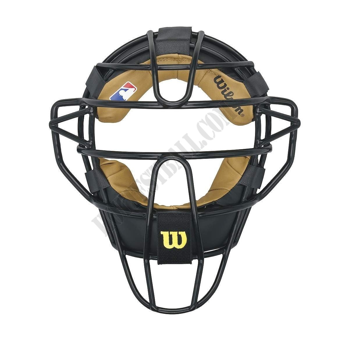 Dyna-Lite Steel Catcher's Facemask - Non Wrap Pads - Wilson Discount Store - -0