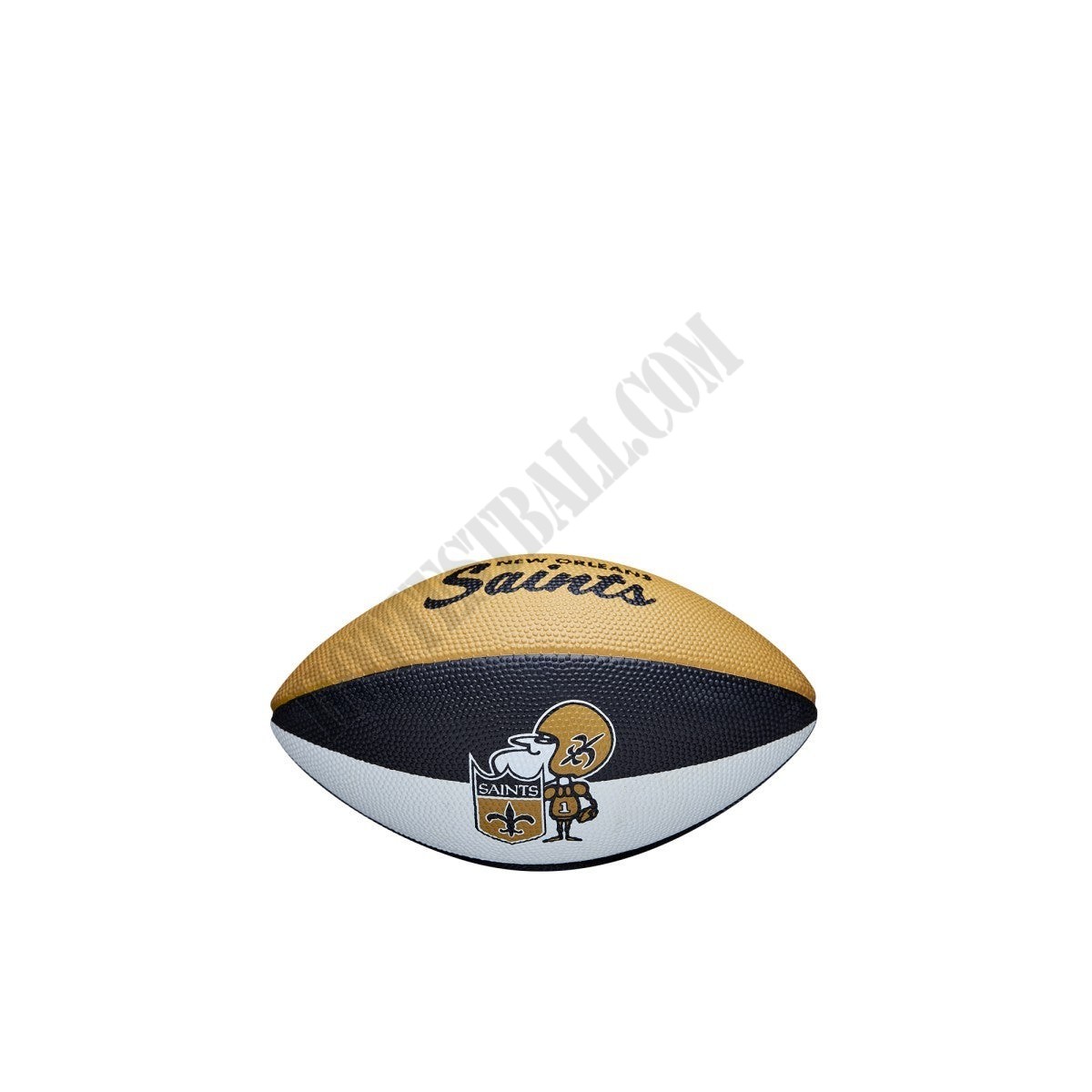 NFL Retro Mini Football - New Orleans Saints ● Wilson Promotions - -5