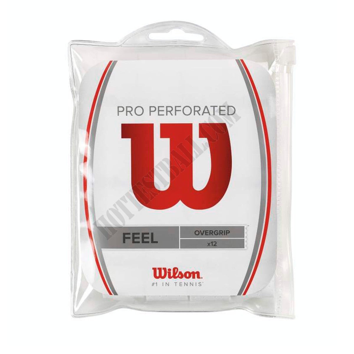 Pro Overgrip Perforated White - 12 Pack - Wilson Discount Store - -0