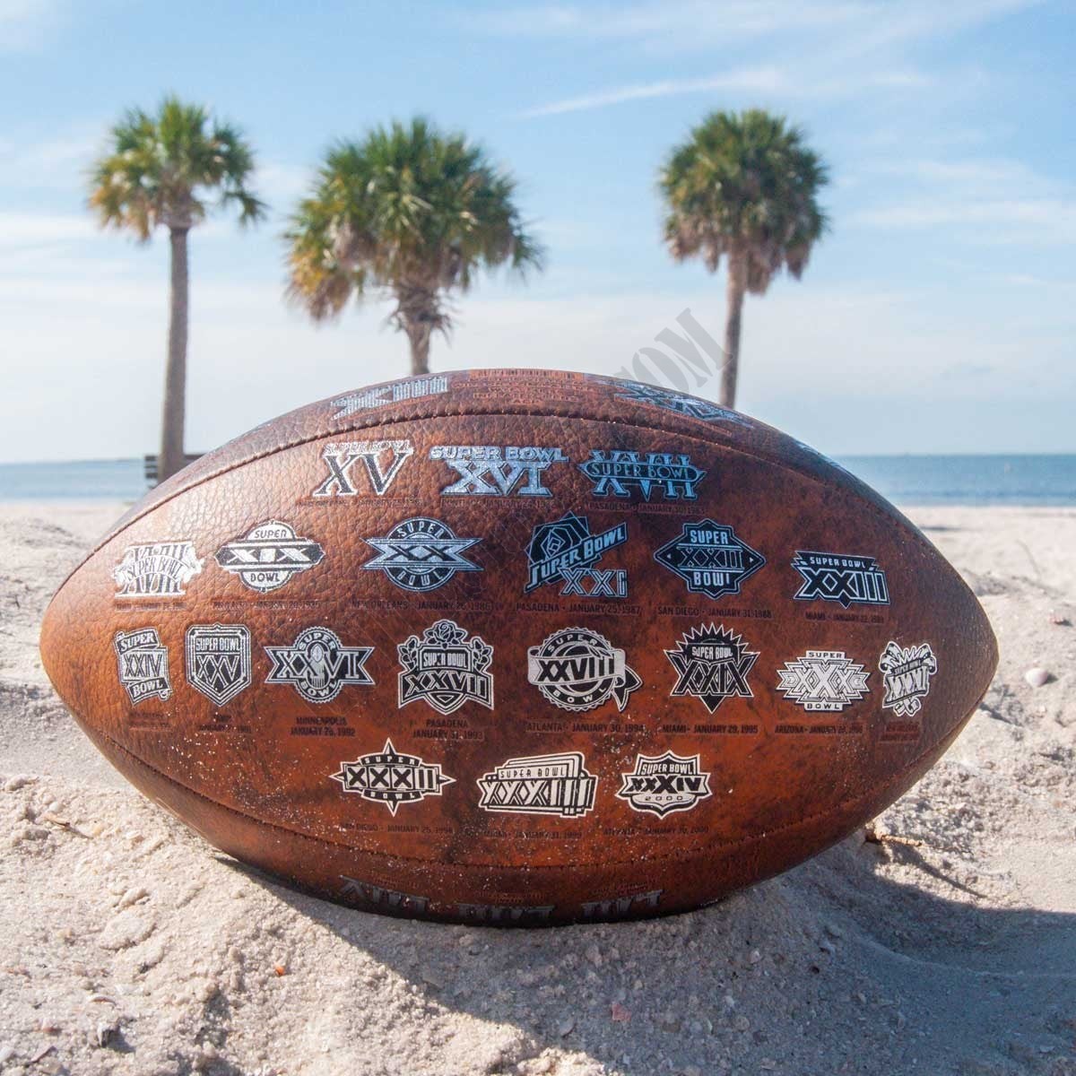 Super Bowl LV Official Throwback Football ● Wilson Promotions - -6