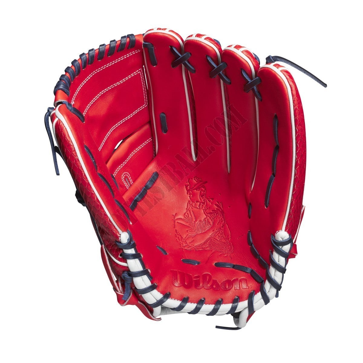 2021 A2000 B125 12.5" Carlos Carrasco Game Model Pitcher's Baseball Glove ● Wilson Promotions - -2