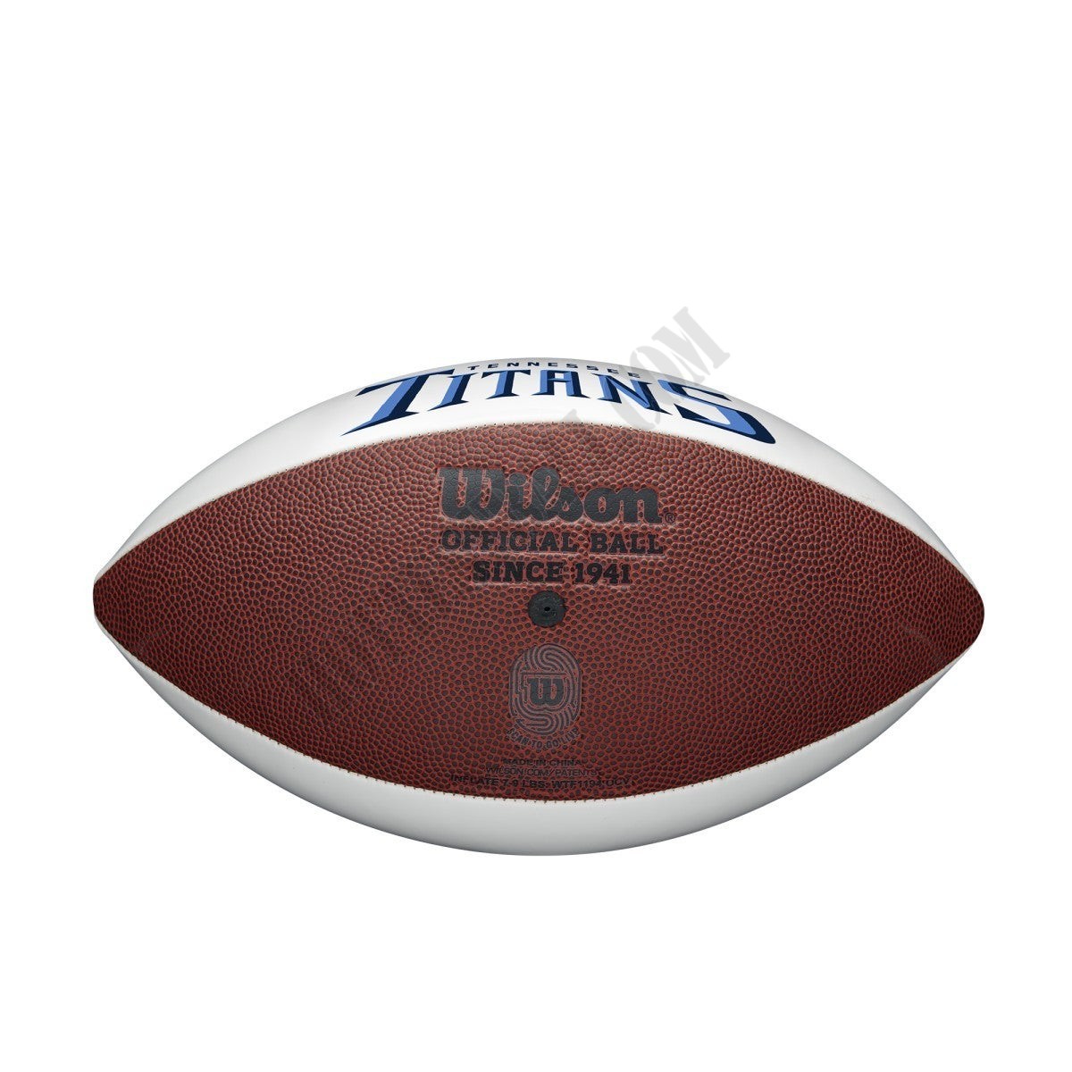 NFL Live Signature Autograph Football - Tennessee Titans ● Wilson Promotions - -5