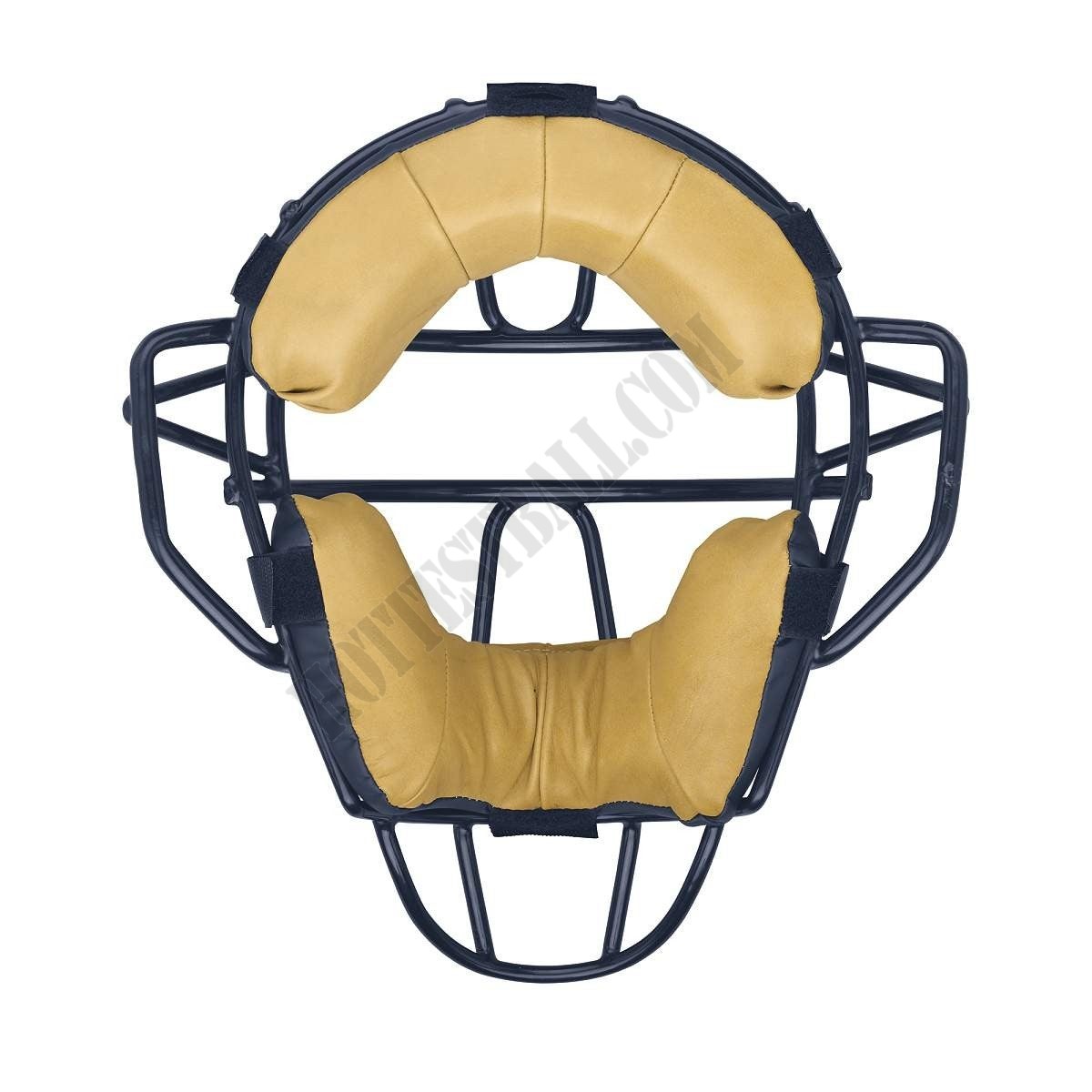 Dyna-Lite Steel Catcher's Facemask - Non Wrap Pads - Wilson Discount Store - -1