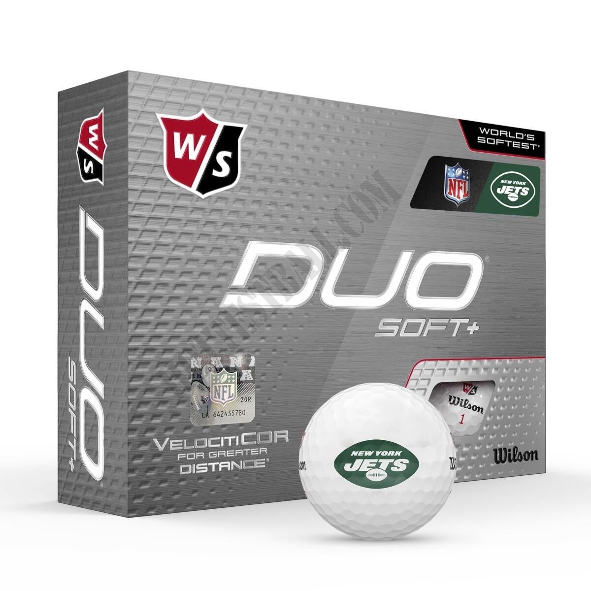 Duo Soft+ NFL Golf Balls - New York Jets ● Wilson Promotions - -0
