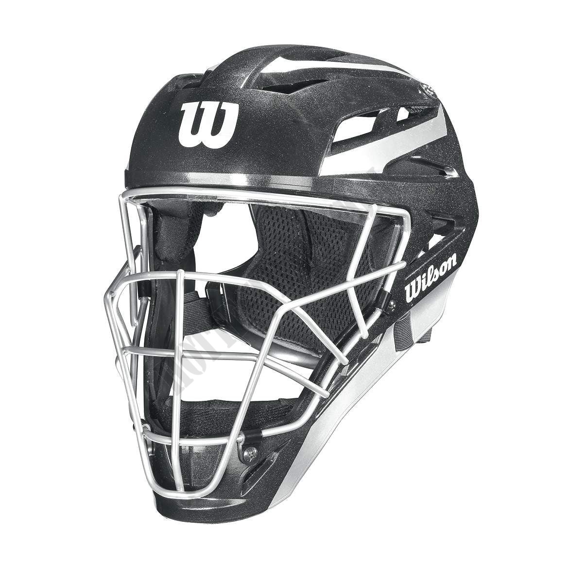 Pro Stock Catcher's Helmet - Wilson Discount Store - -1
