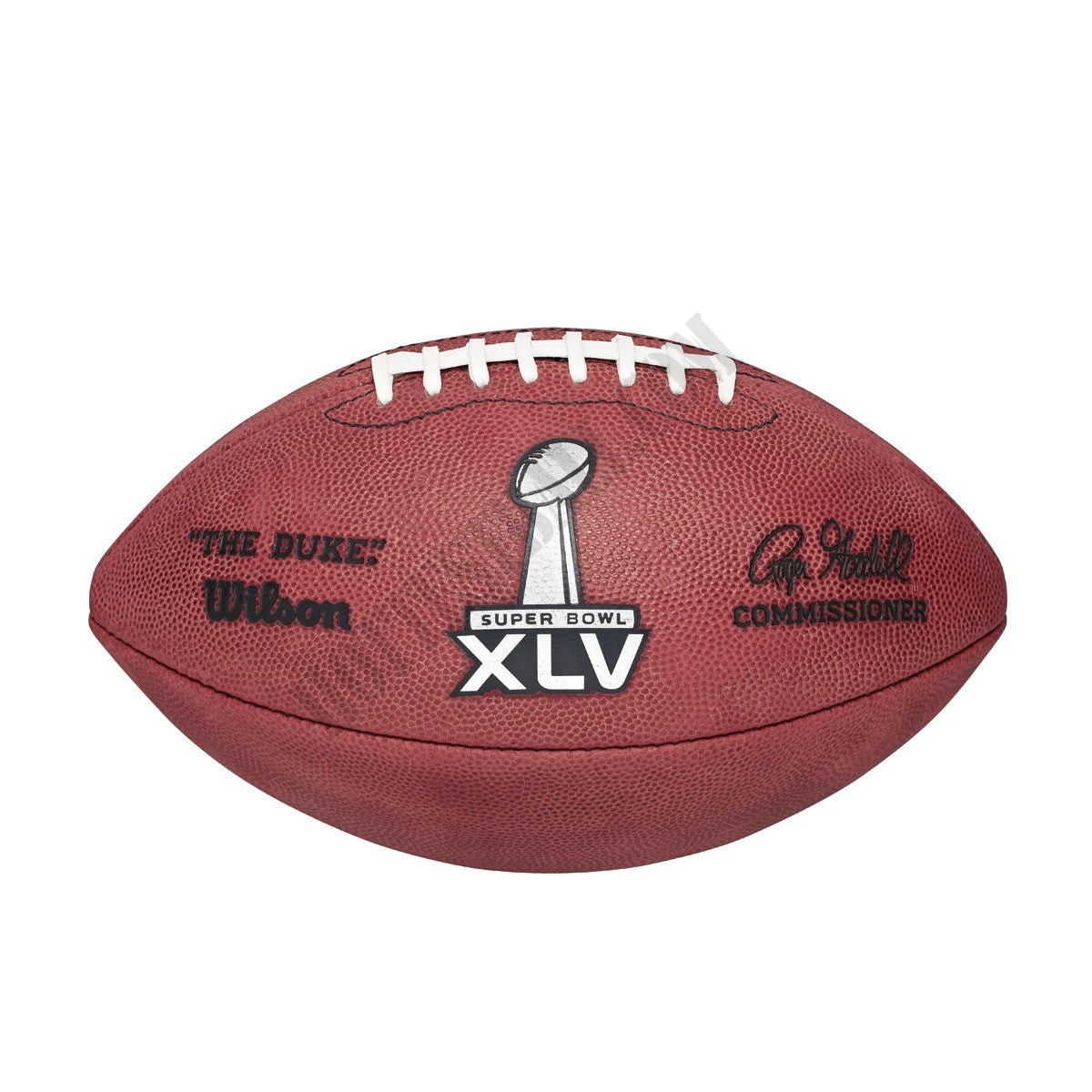 Super Bowl XLV Game Football - Green Bay Packers ● Wilson Promotions - -0