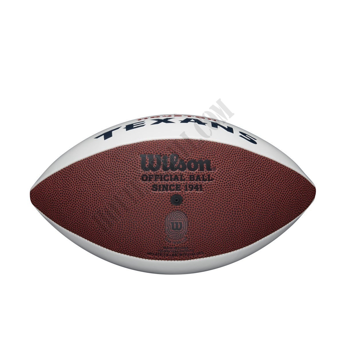 NFL Live Signature Autograph Football - Houston Texans ● Wilson Promotions - -5
