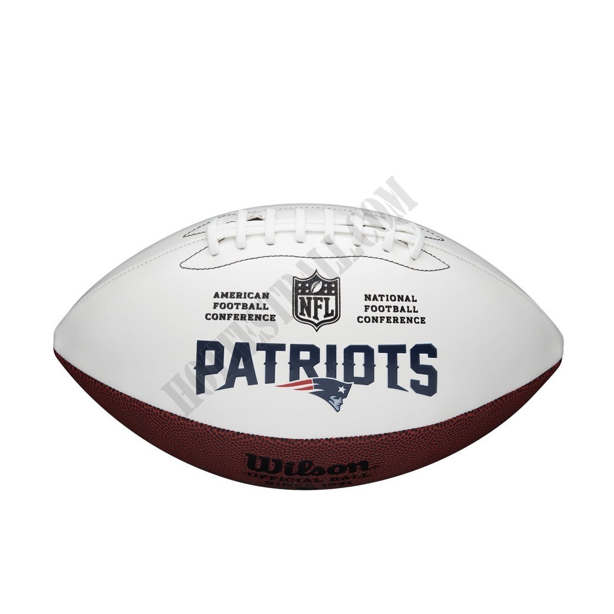 NFL Live Signature Autograph Football - New England Patriots ● Wilson Promotions - -1