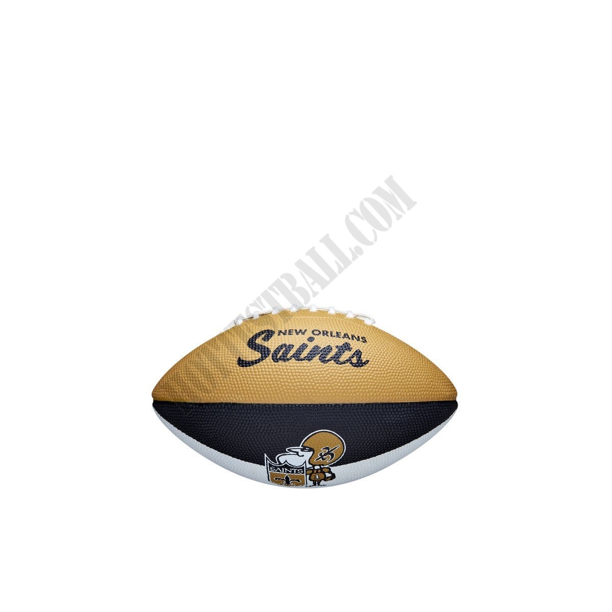 NFL Retro Mini Football - New Orleans Saints ● Wilson Promotions - -4