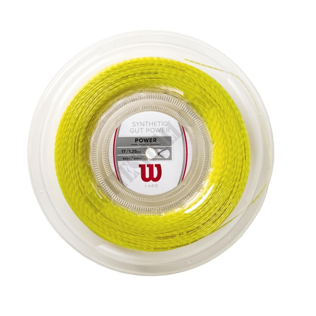 Synthetic Gut Power Tennis String - Set - Wilson Discount Store - -3
