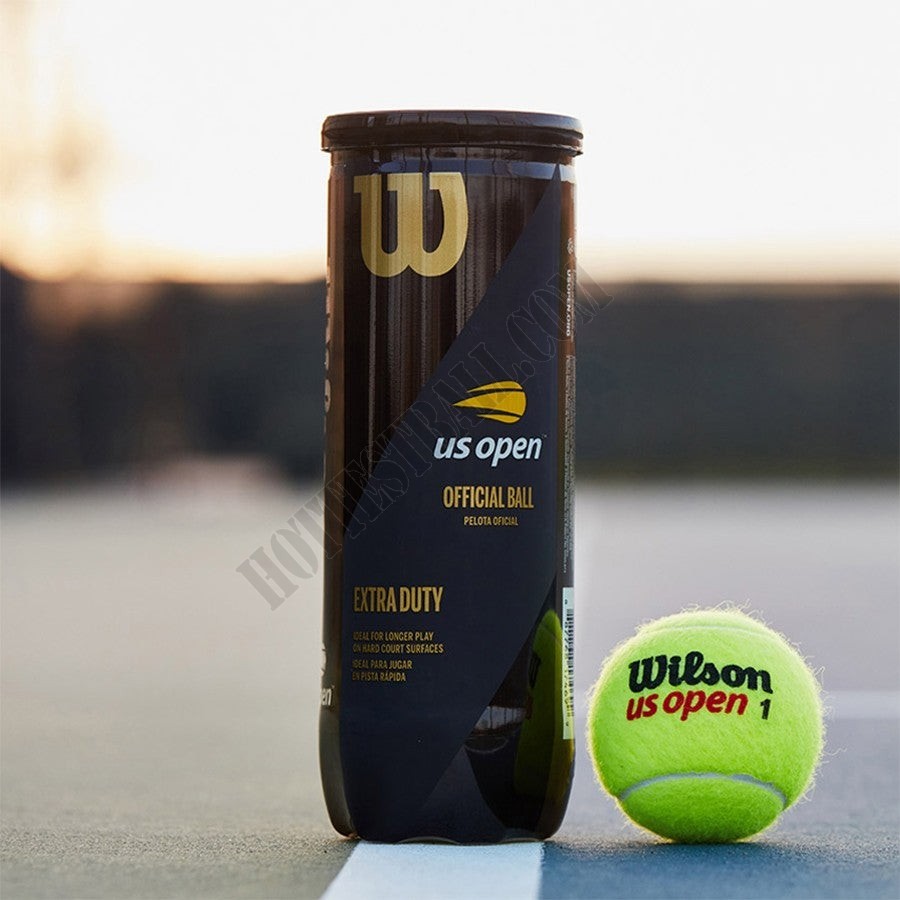 US Open Tennis Balls - Wilson Discount Store - -4