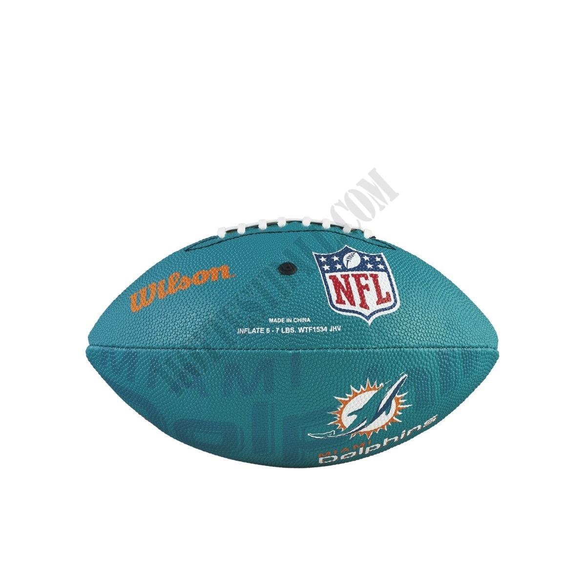 NFL Team Tailgate Football - Miami Dolphins ● Wilson Promotions - -1