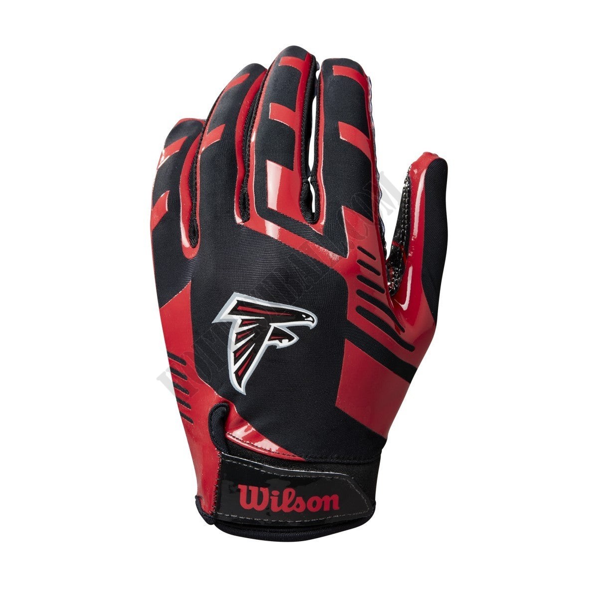 NFL Stretch Fit Receivers Gloves - Atlanta Falcons ● Wilson Promotions - -1