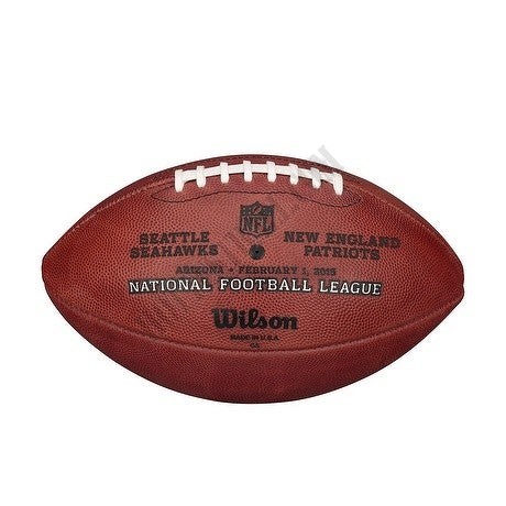 Super Bowl XLIX Game Football - New England Patriots ● Wilson Promotions - -1