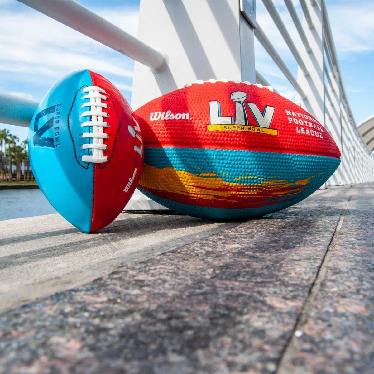 Super Bowl LV Micro Mini Football ● Wilson Promotions - -3