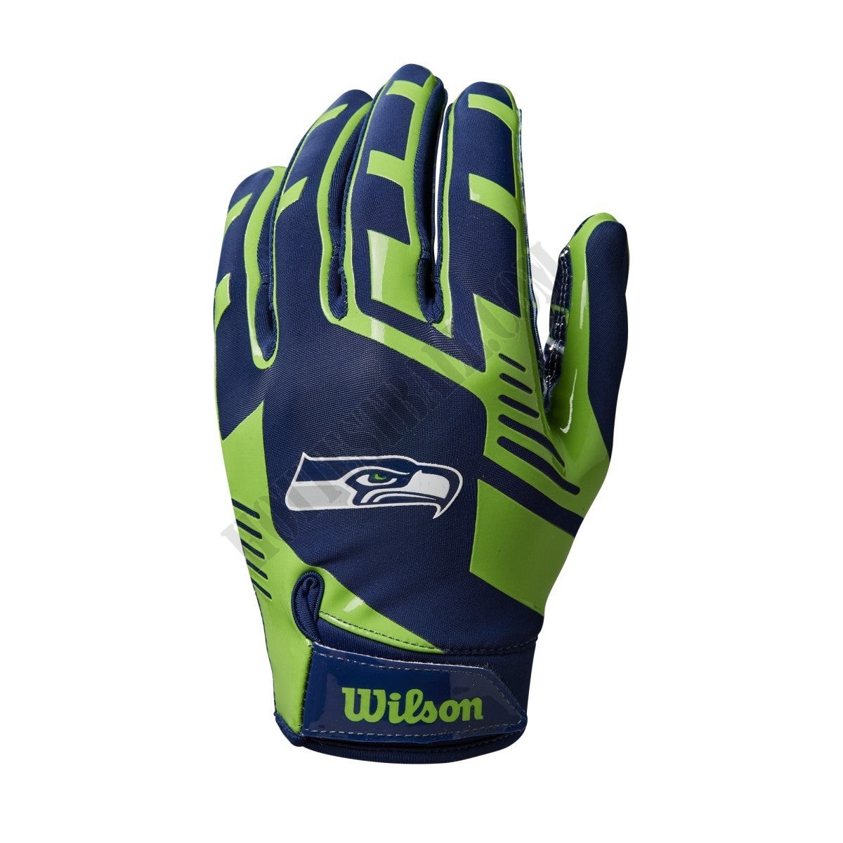 NFL Stretch Fit Receivers Gloves - Seattle Seahawks ● Wilson Promotions - -1