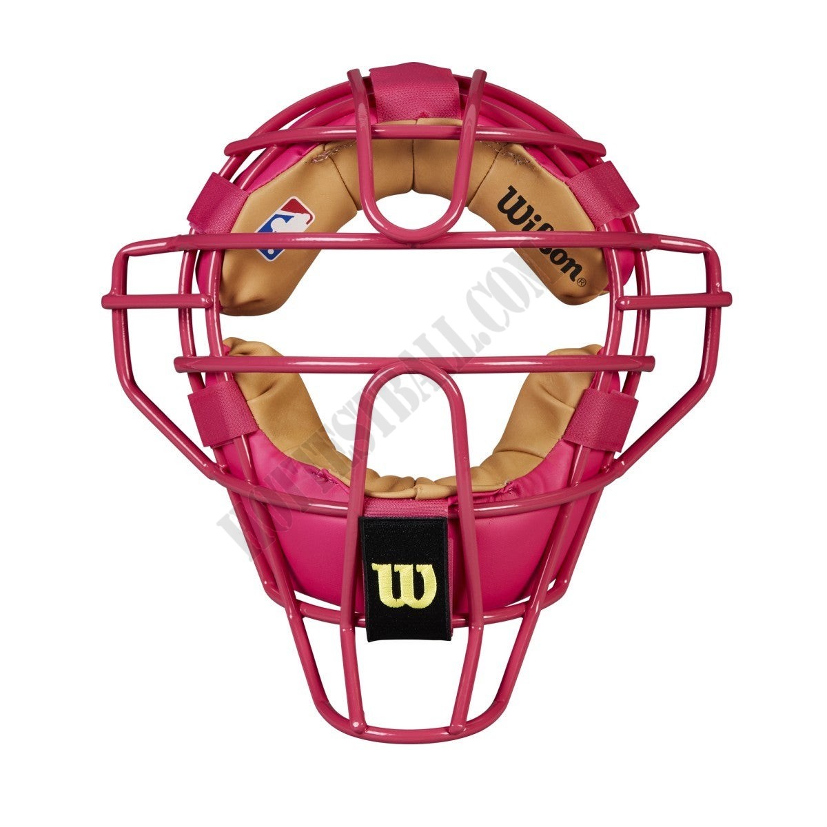 Wilson DYNA-LITE Steel Pink Umpire Mask - Wilson Discount Store - -0