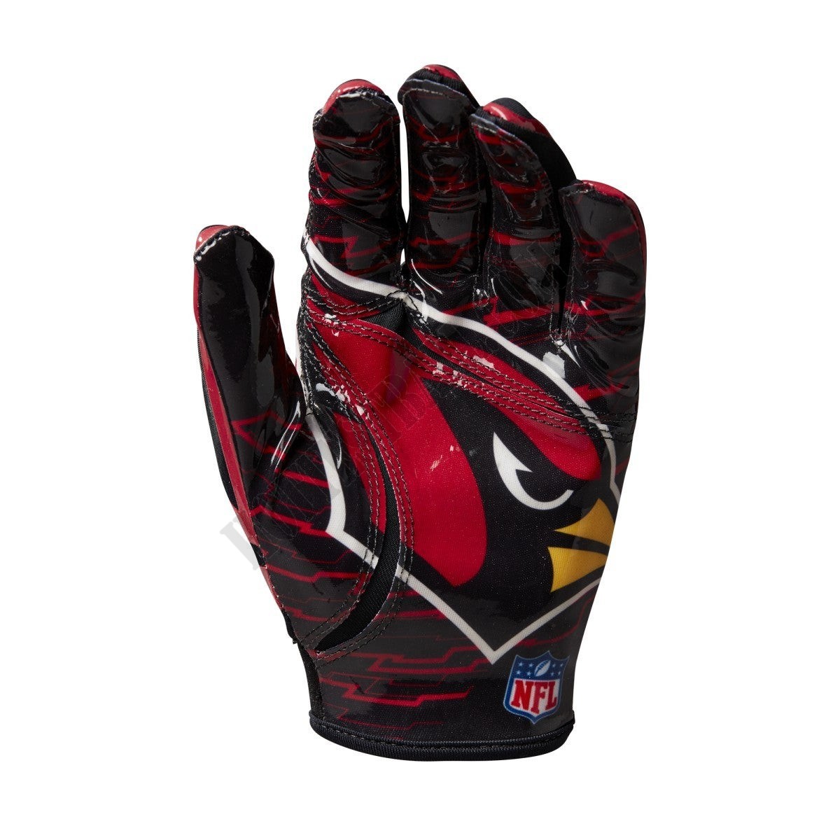 NFL Stretch Fit Receivers Gloves - Arizona Cardinals ● Wilson Promotions - -2