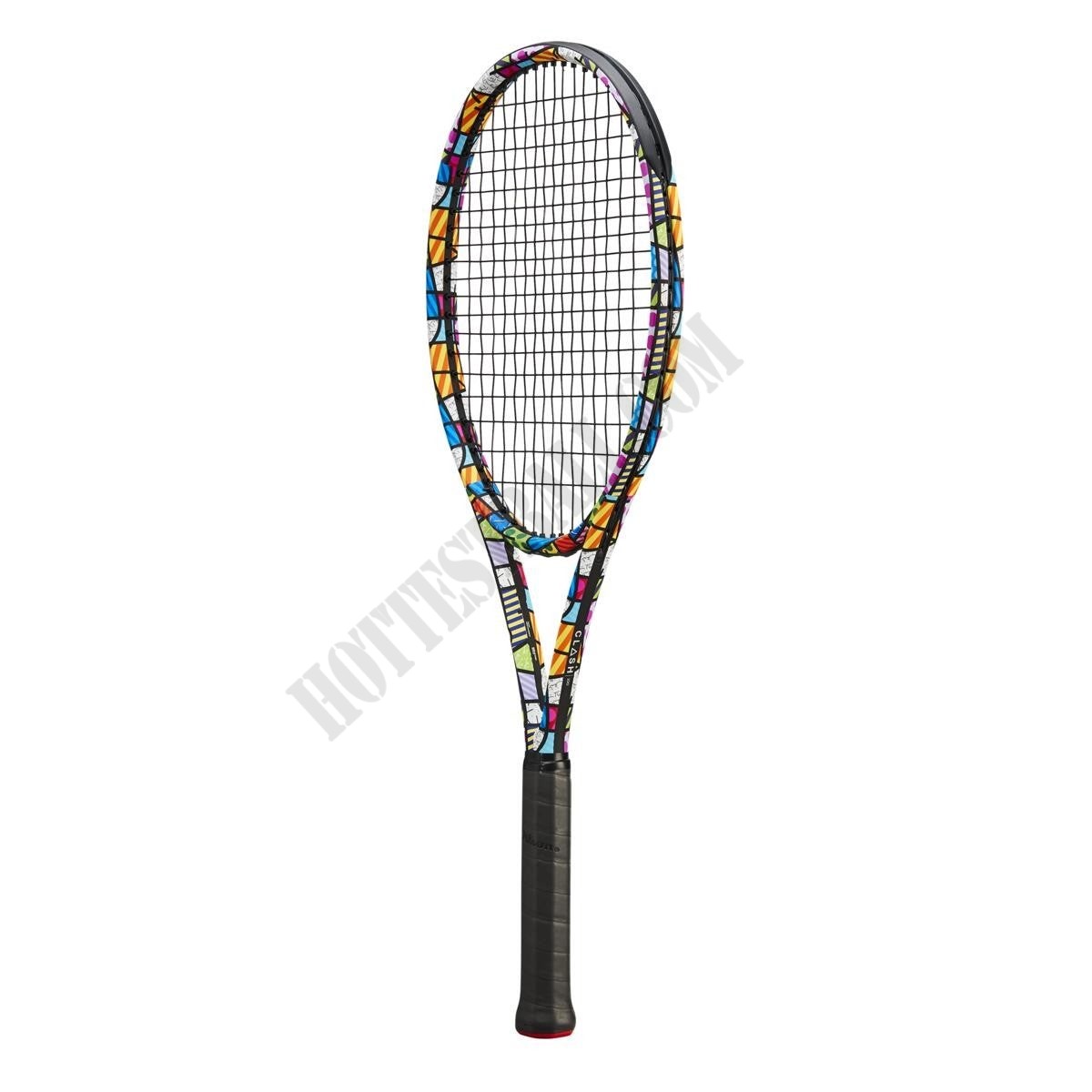 Britto Clash 100 Tennis Racket - Pre-strung - Wilson Discount Store - -5