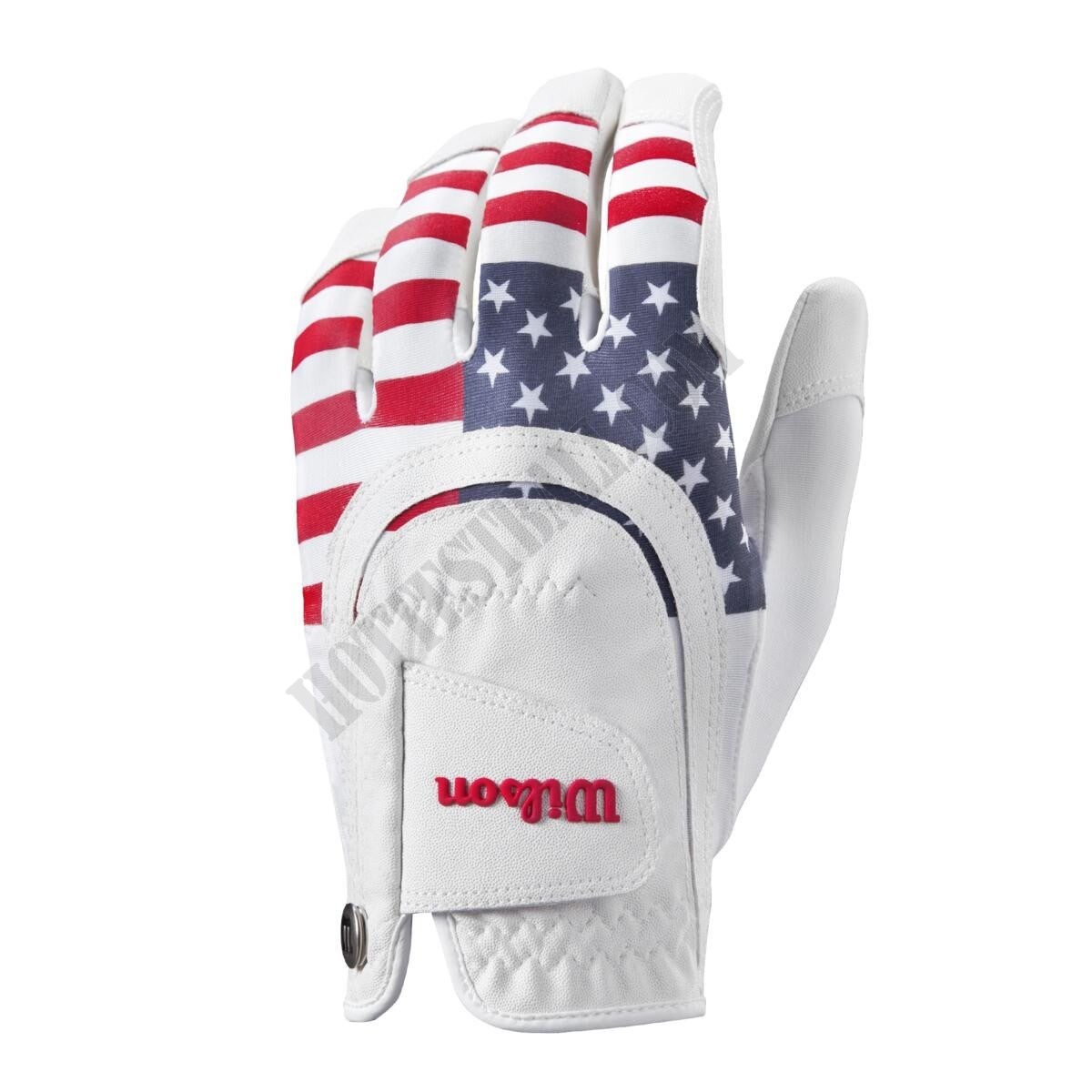 Wilson Staff Fit All USA Golf Glove - Wilson Discount Store - -0