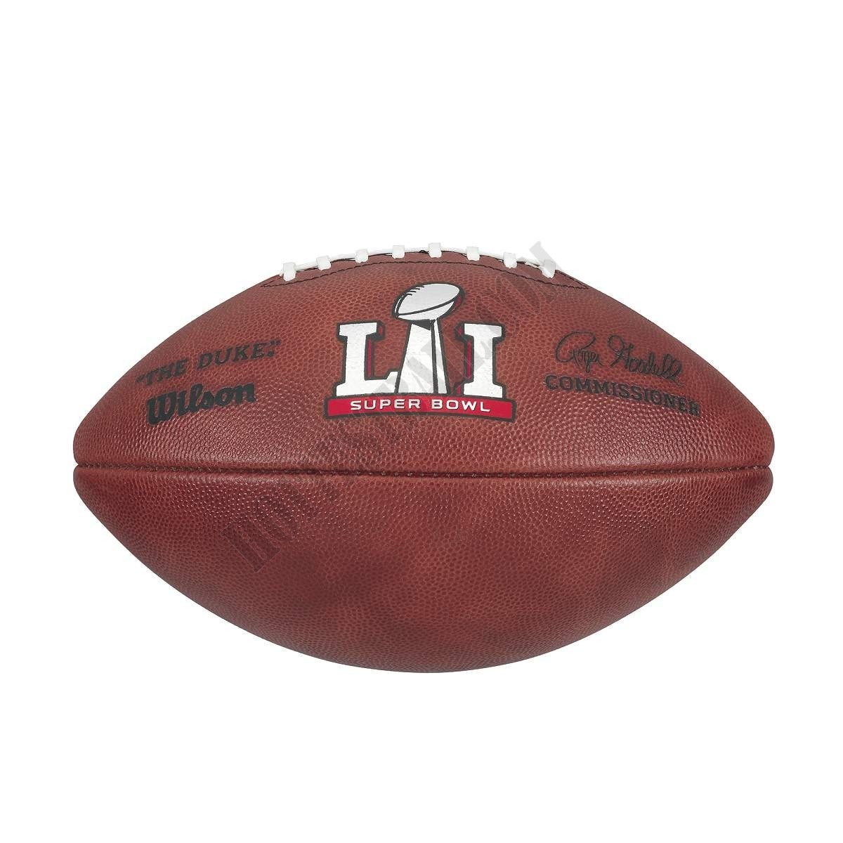 Super Bowl LI Game Football - New England Patriots ● Wilson Promotions - -2