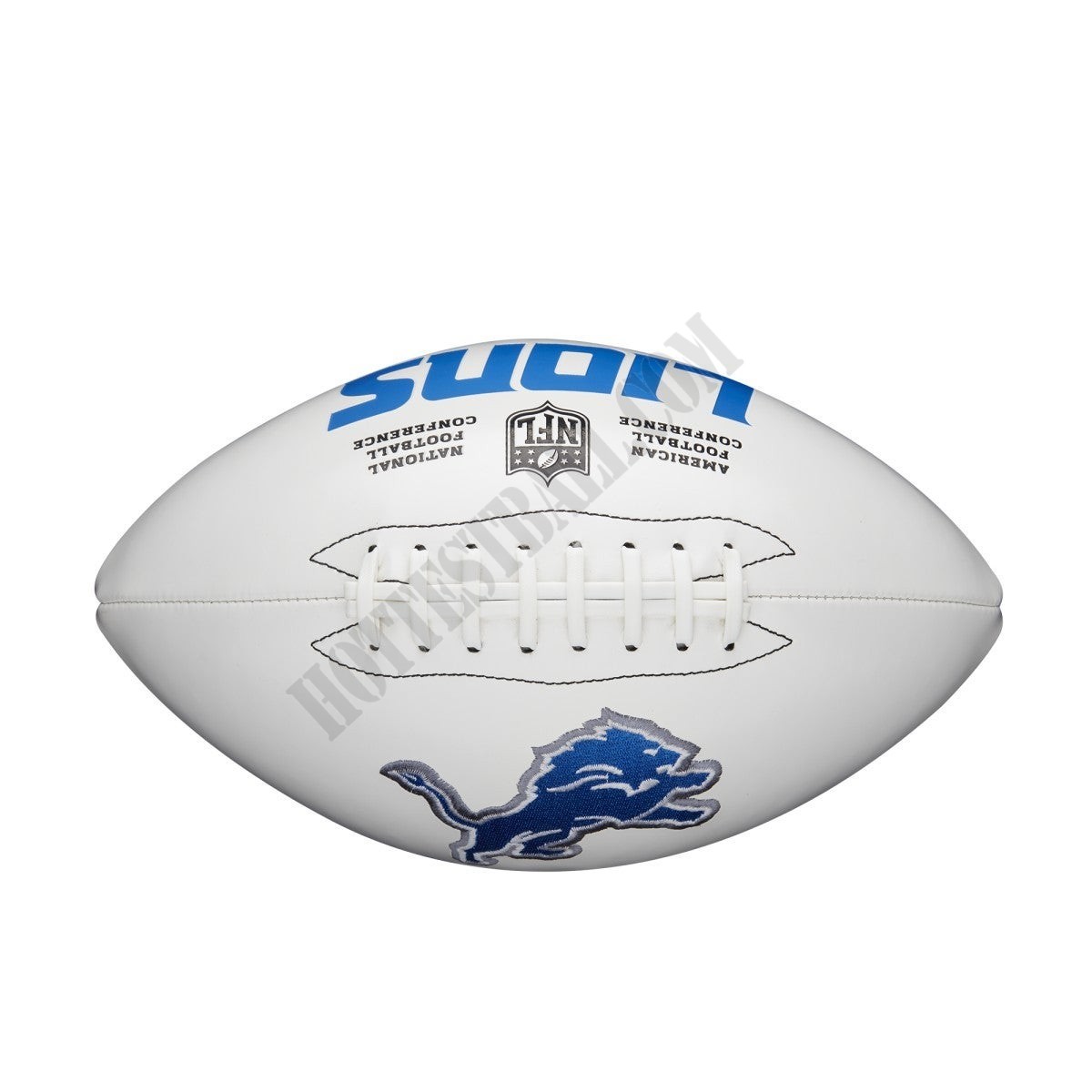 NFL Live Signature Autograph Football - Detroit Lions ● Wilson Promotions - -2