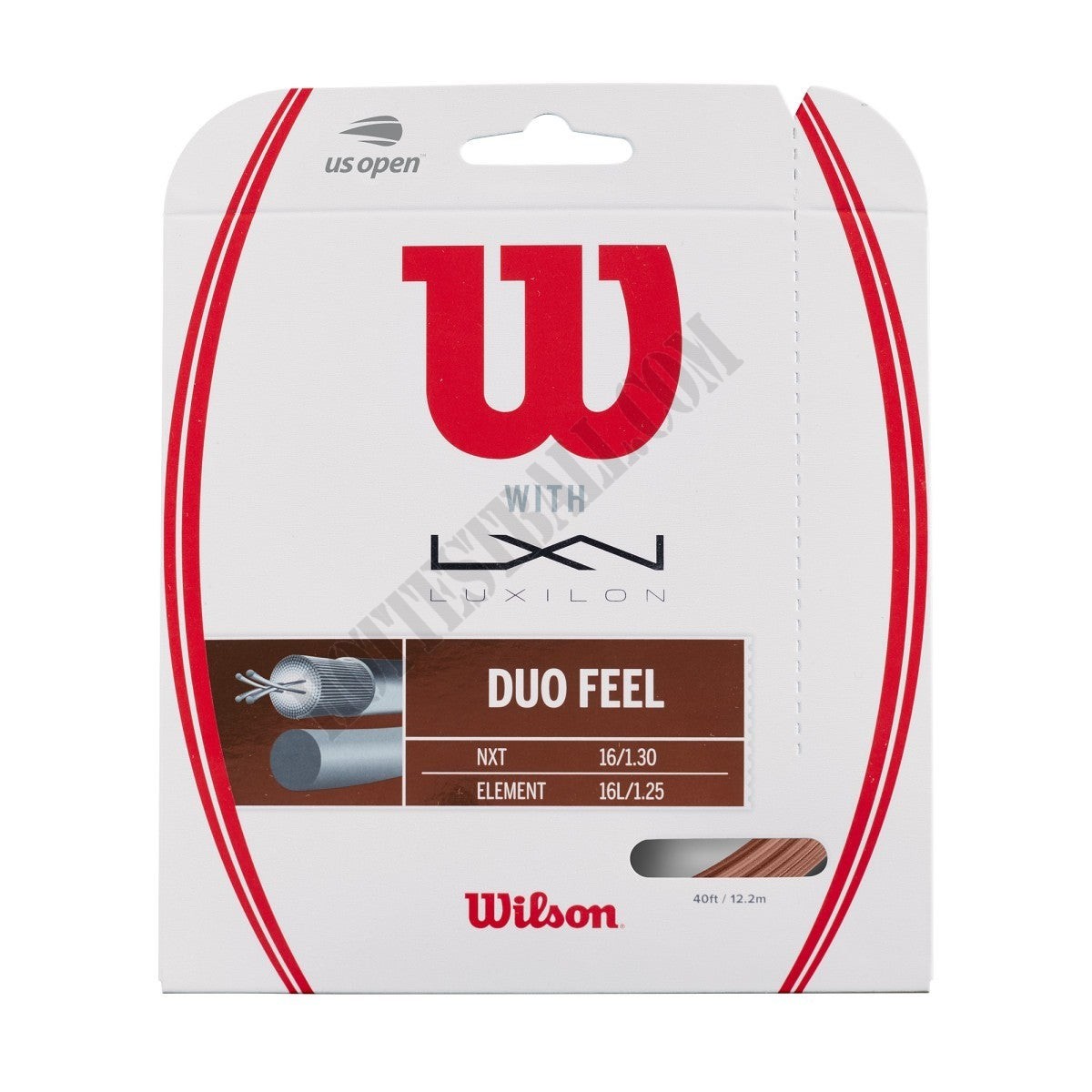 Duo Feel Hybrid Tennis String - Set - Wilson Discount Store - -0