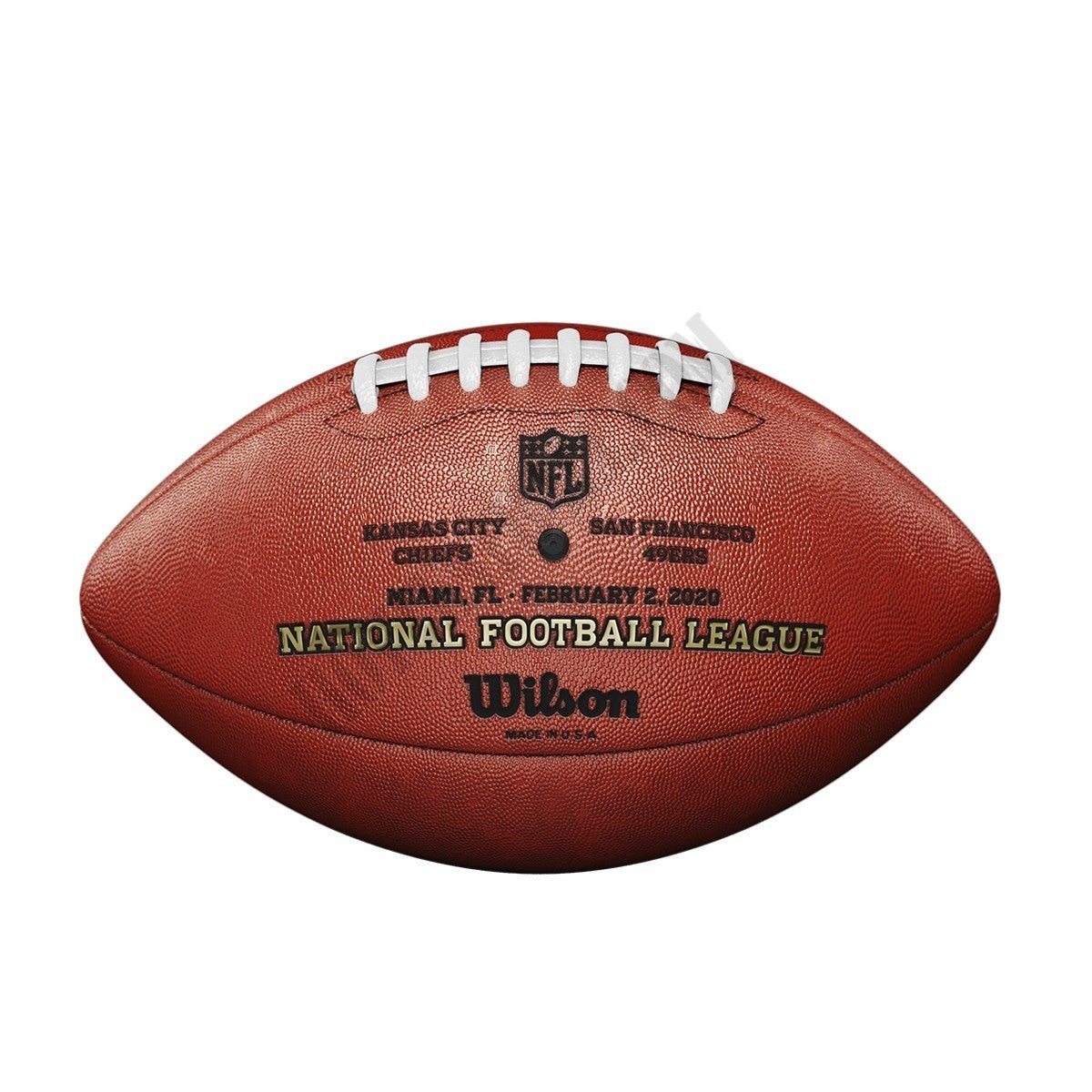 Super Bowl LIV Game Football - Kansas City Chiefs - Wilson Discount Store - -1
