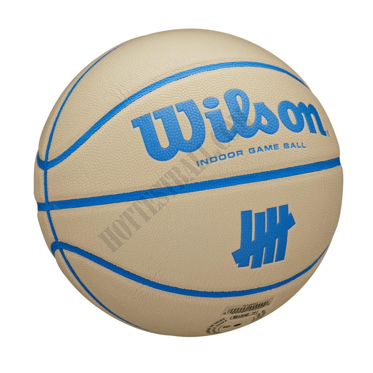 UNDEFEATED x Wilson Limited Edition Taupe Basketball - Wilson Discount Store - -2