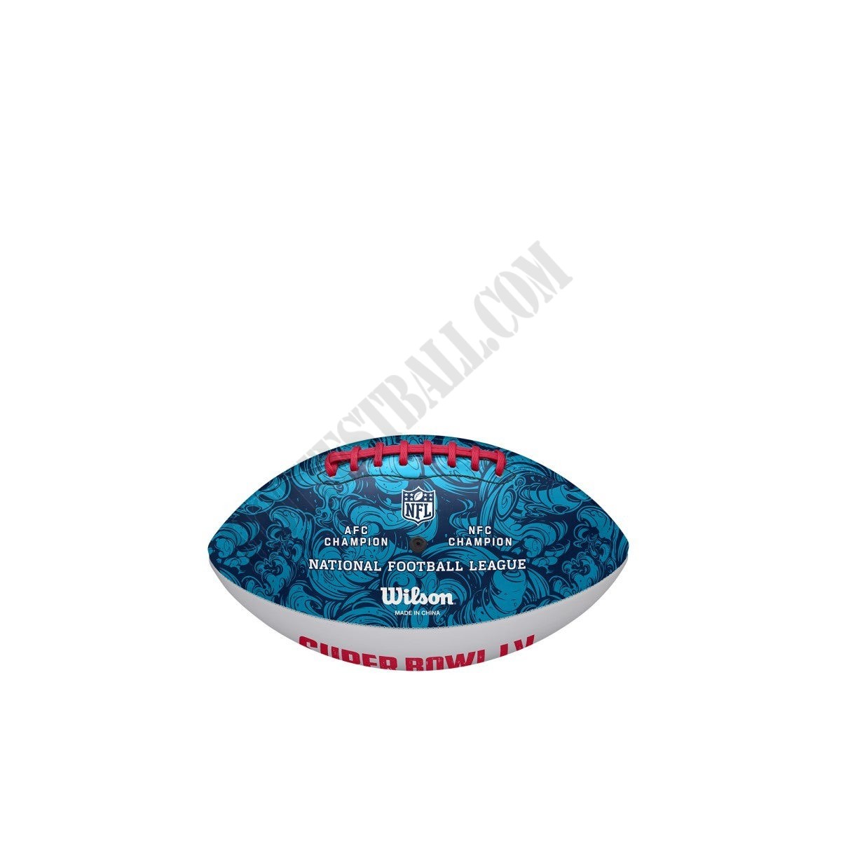 Super Bowl LV Mini Autograph Football ● Wilson Promotions - -1