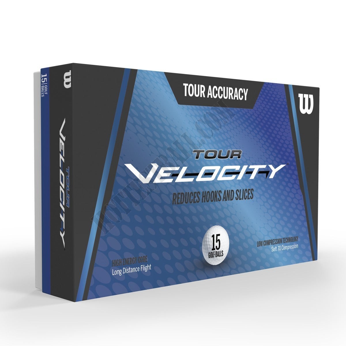 Tour Velocity Accuracy Golf Balls - White, 15 Pack - Wilson Discount Store - -0