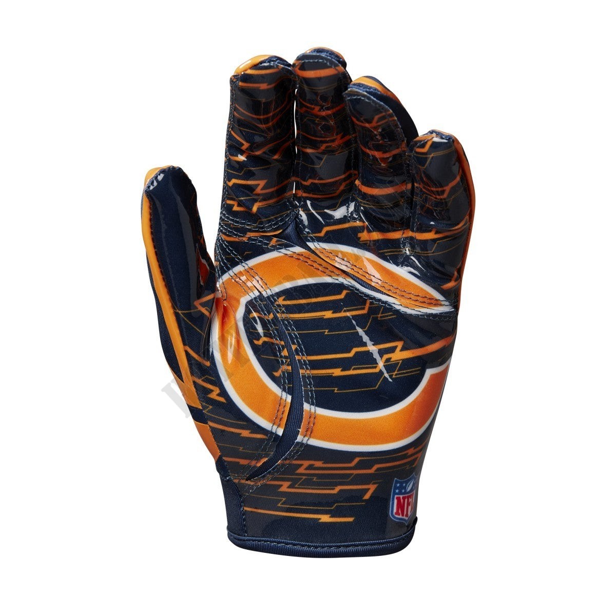 NFL Stretch Fit Receivers Gloves - Chicago Bears - Wilson Discount Store - -2