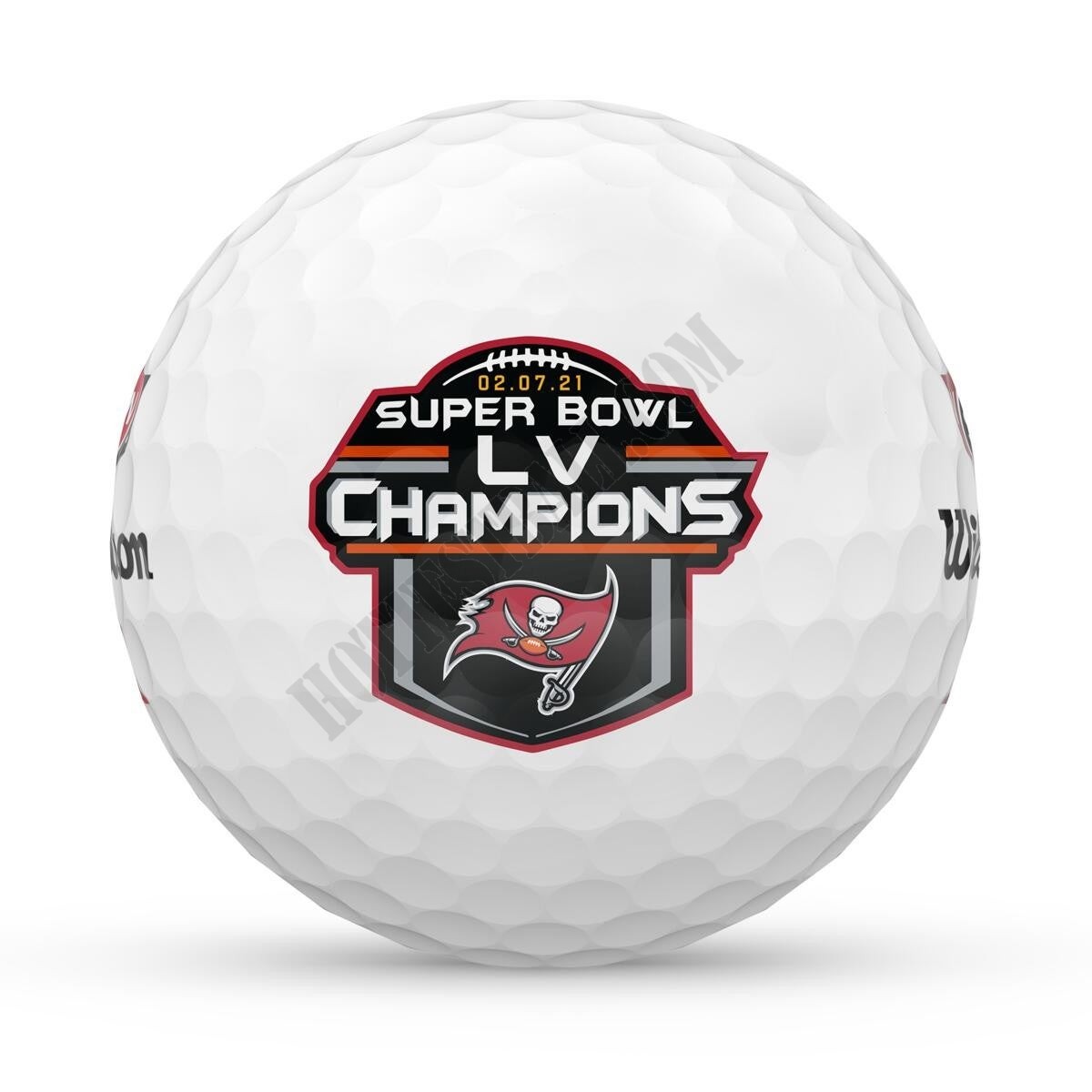 Tampa Bay Buccaneers - DUO Soft+ Super Bowl Championship Golf Balls (12-pack) ● Wilson Promotions - -0