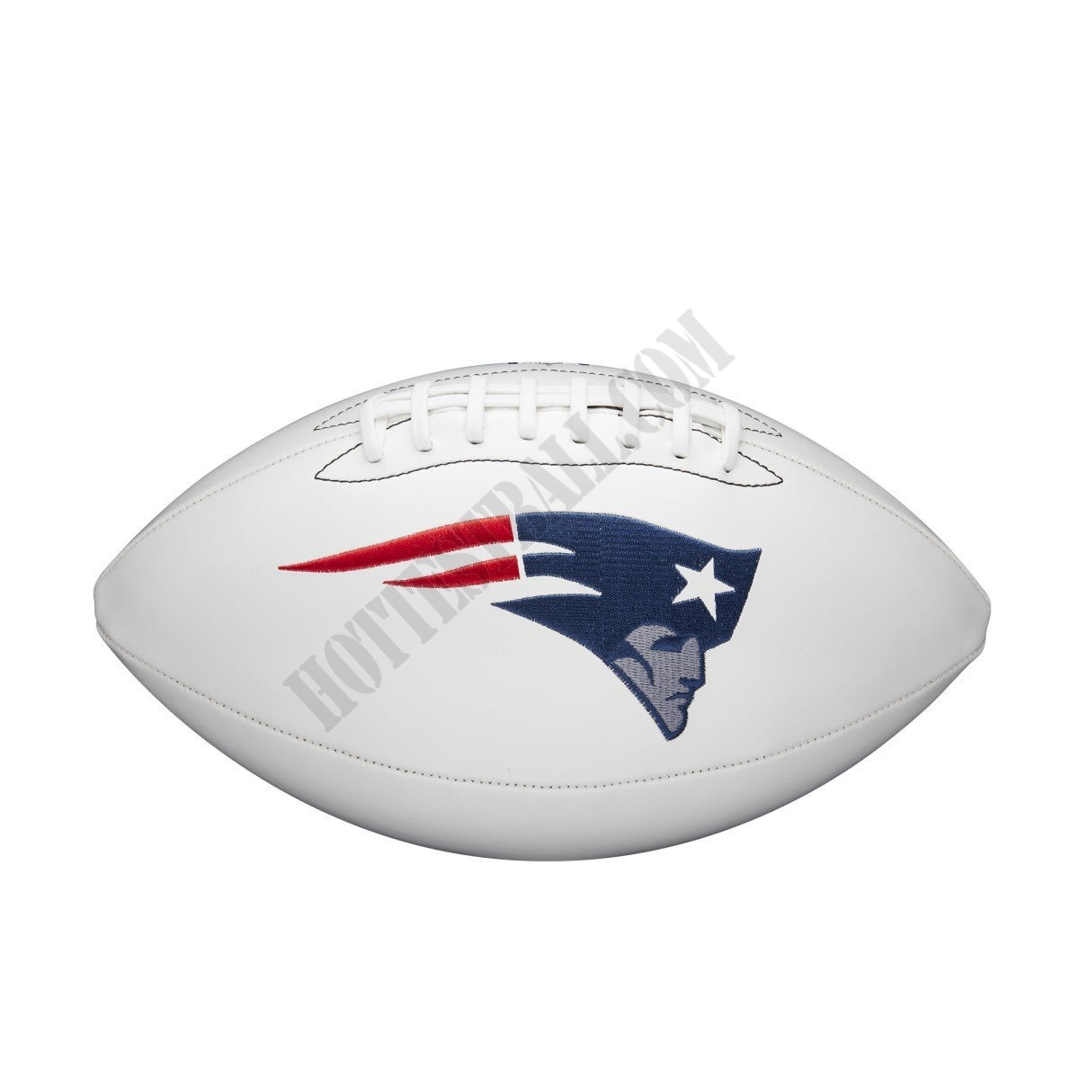 NFL Live Signature Autograph Football - New England Patriots ● Wilson Promotions - -0