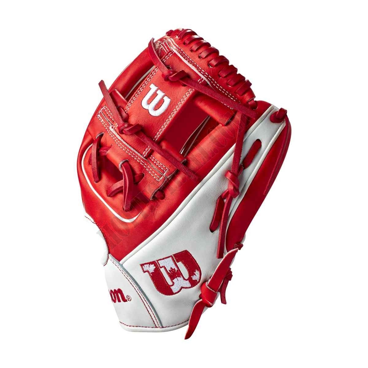 2021 A2000 1786 Canada 11.5" Infield Baseball Glove - Limited Edition ● Wilson Promotions - -3