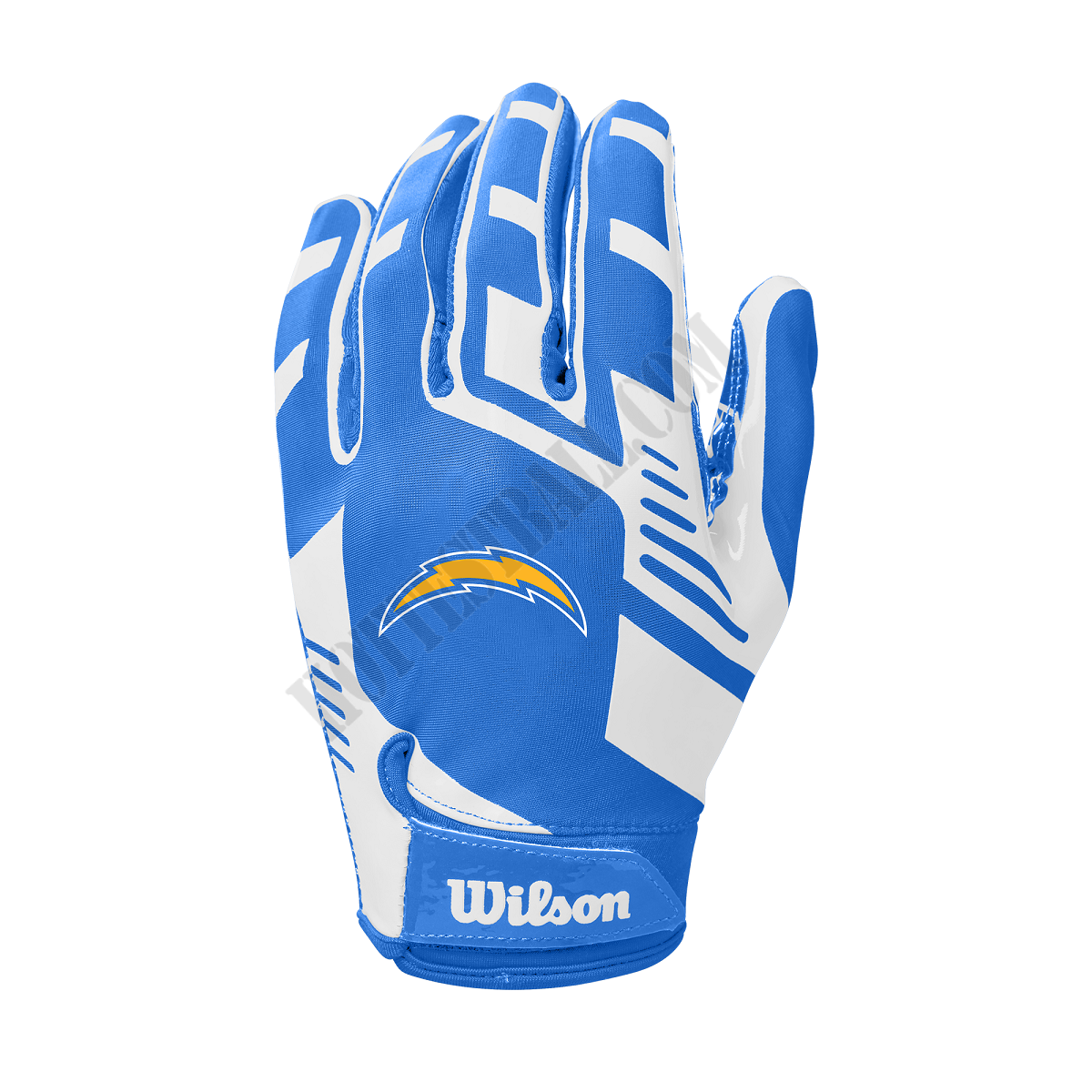 NFL Stretch Fit Receivers Gloves - Los Angeles Chargers - Wilson Discount Store - -1