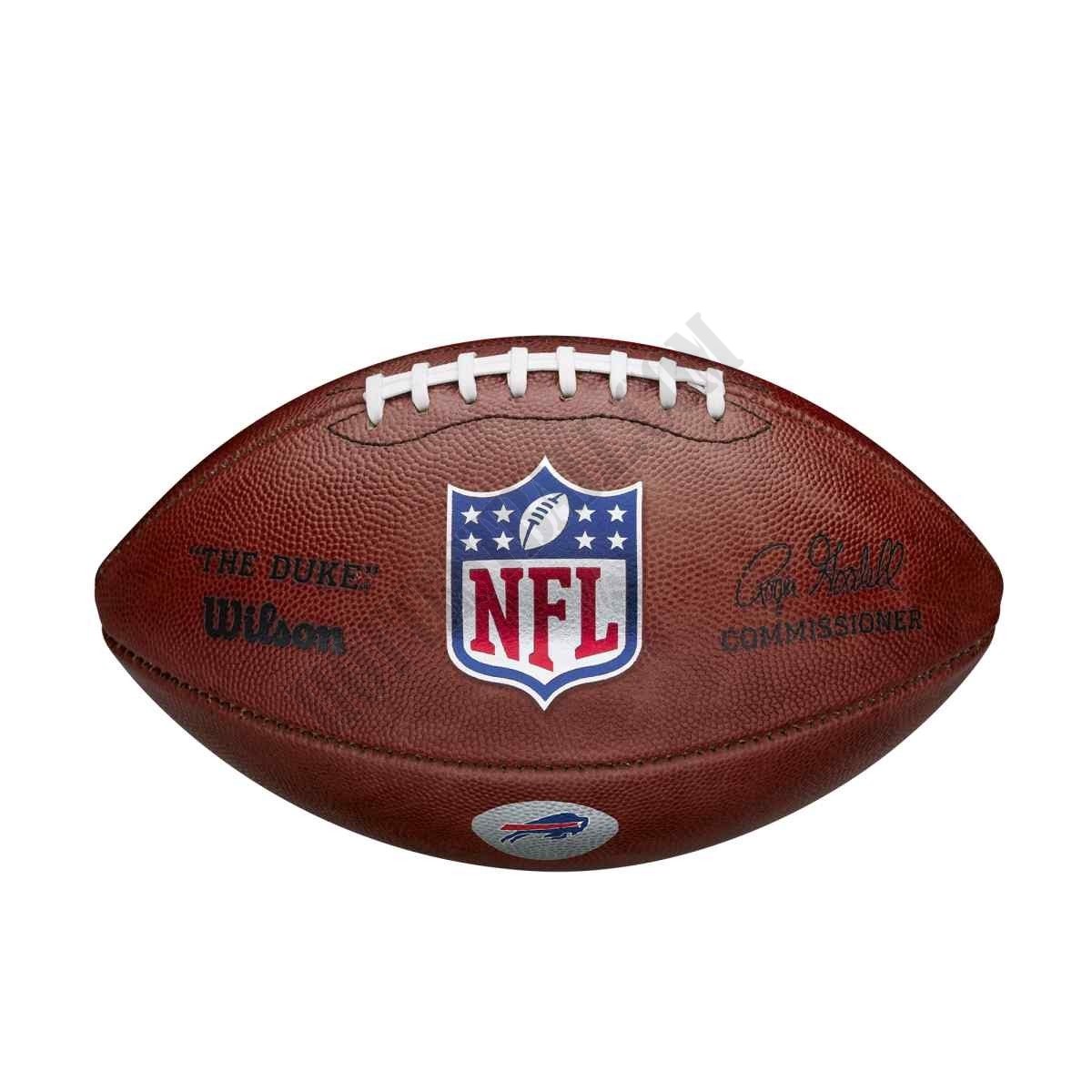 The Duke Decal NFL Football - Buffalo Bills ● Wilson Promotions - -1
