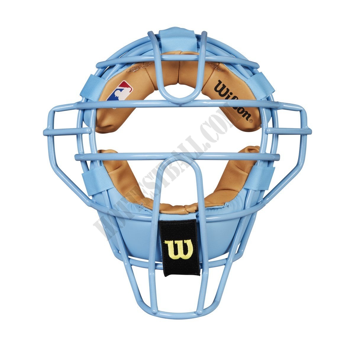 Wilson DYNA-LITE Steel Blue Umpire Mask - Wilson Discount Store - -0