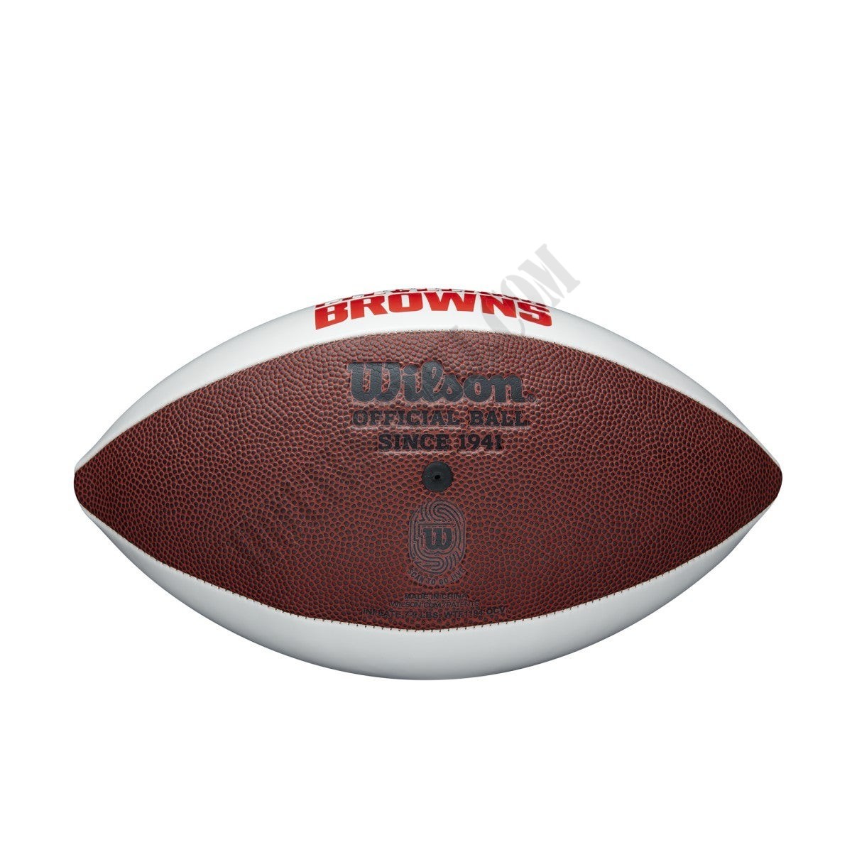 NFL Live Signature Autograph Football - Cleveland Browns ● Wilson Promotions - -5