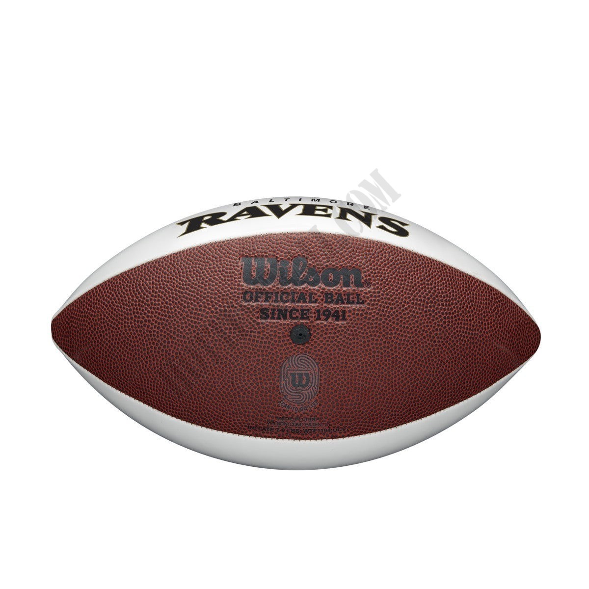 NFL Live Signature Autograph Football - Baltimore Ravens ● Wilson Promotions - -5