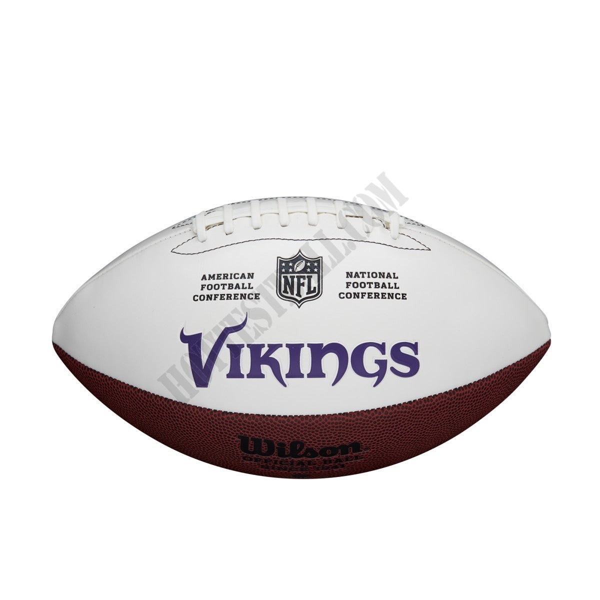 NFL Live Signature Autograph Football - Minnesota Vikings ● Wilson Promotions - -1