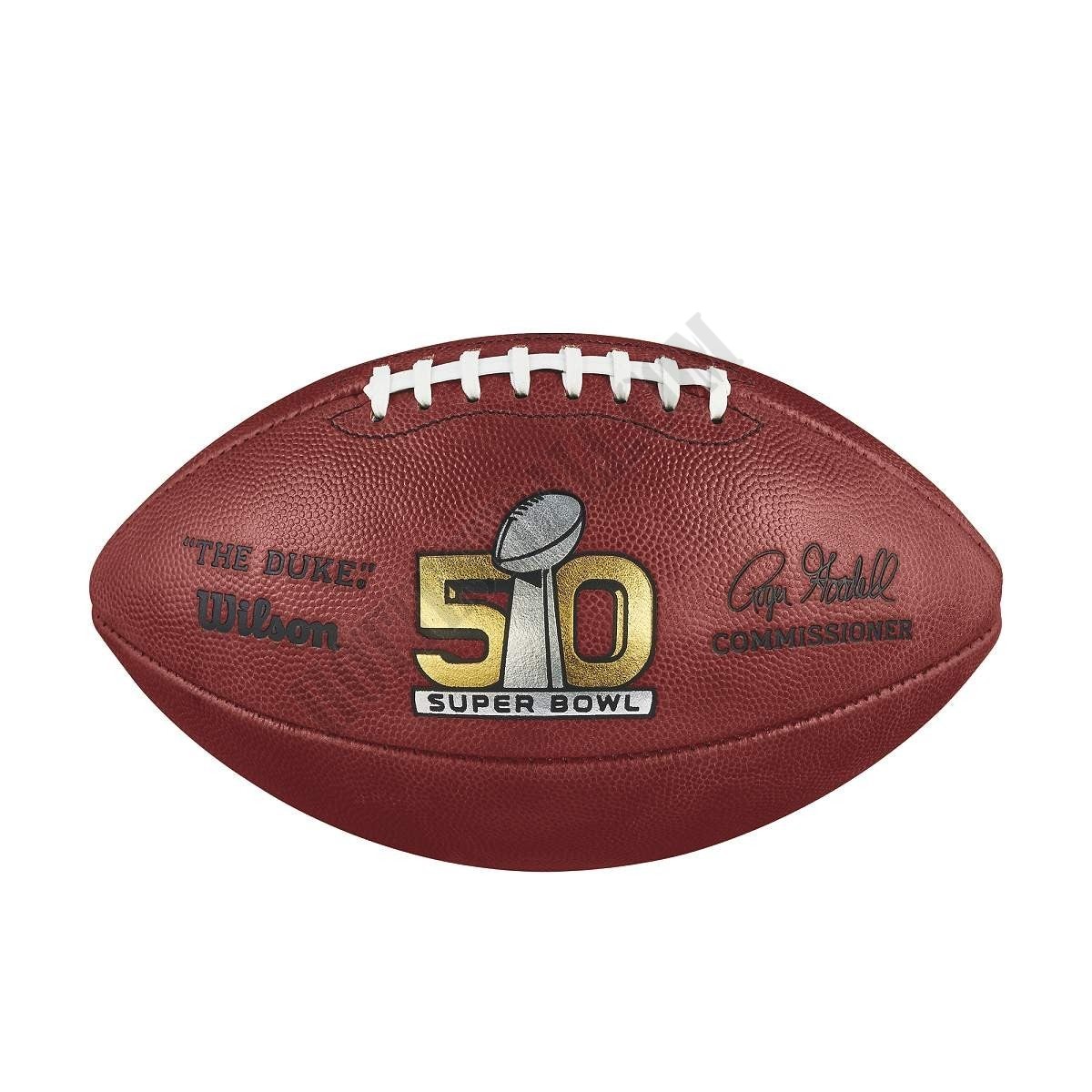 Super Bowl 50 Game Football - Denver Broncos ● Wilson Promotions - -0
