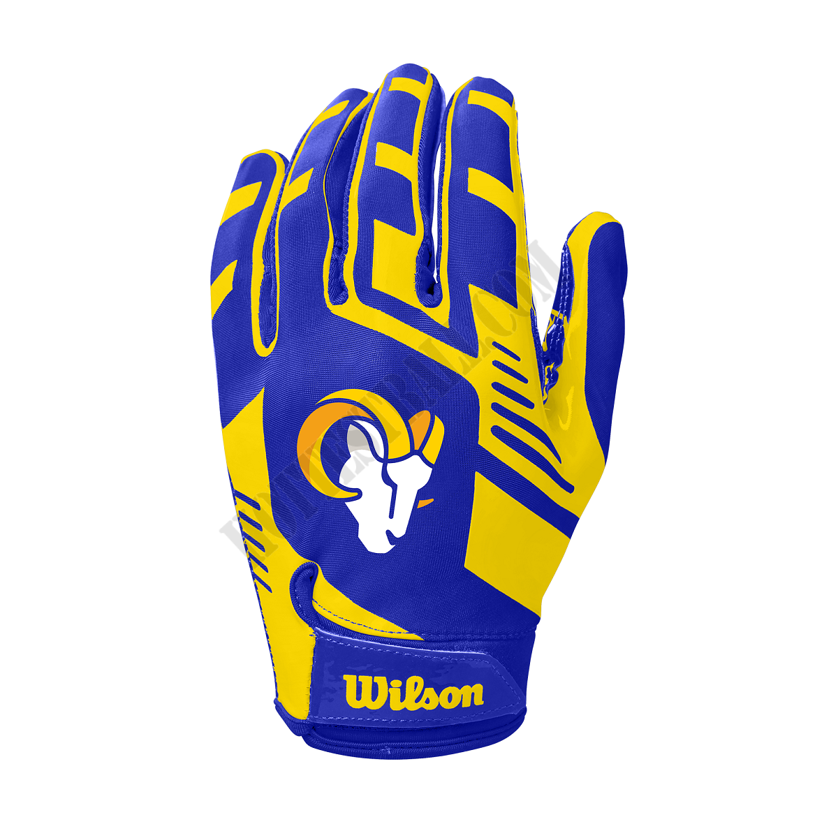 NFL Stretch Fit Receivers Gloves -  Los Angeles Rams ● Wilson Promotions - -1