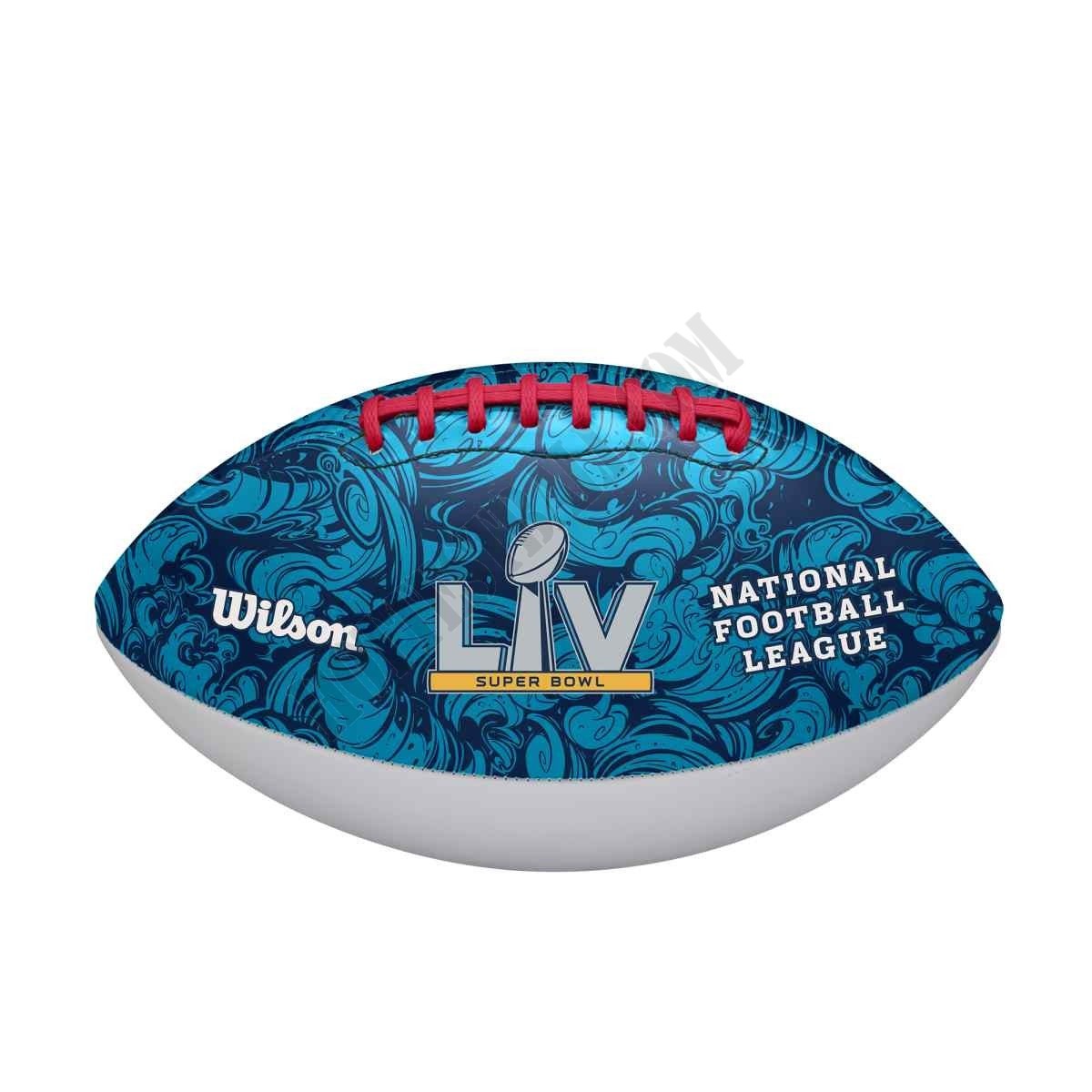Super Bowl LV Official Autograph Football ● Wilson Promotions - -0