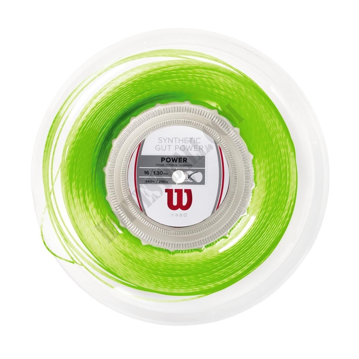 Synthetic Gut Power Tennis String - Set - Wilson Discount Store - -4
